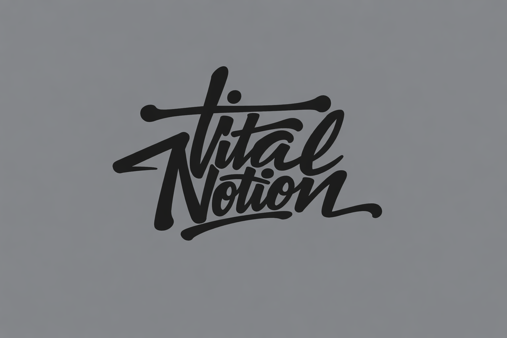 Vital Notion Black Tee