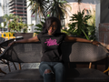 Vital Notion Black/Pink Tee